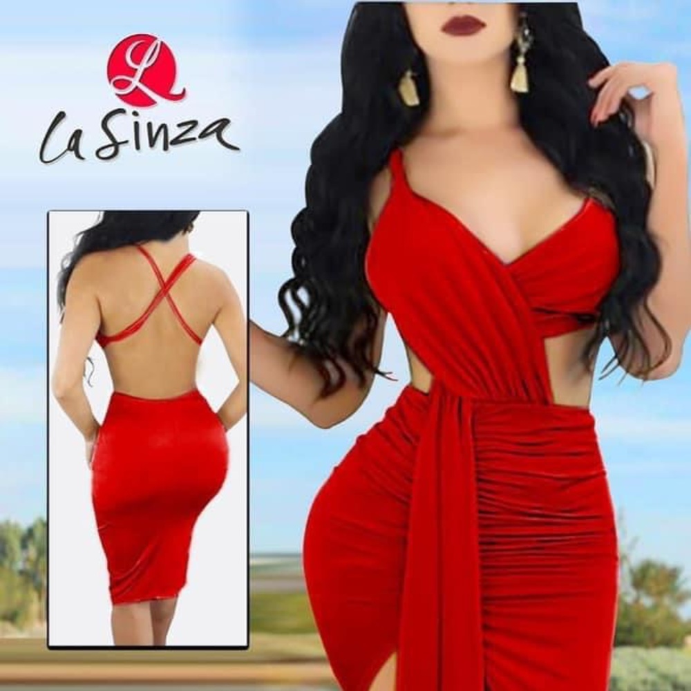 Hot Red party lingerie outfit dress❤️❤️